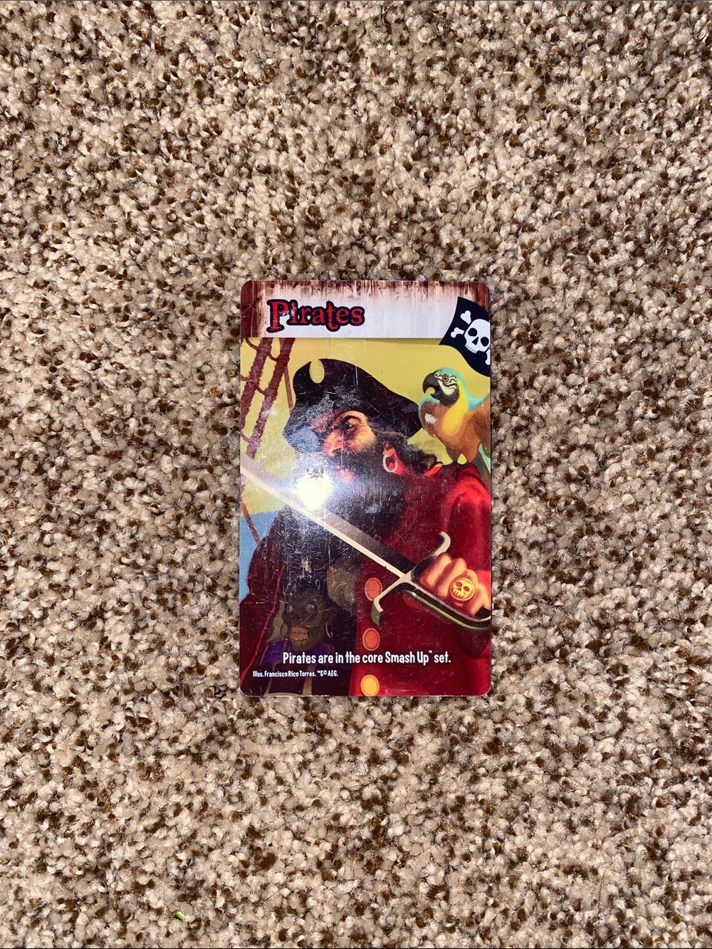Pirates Card Game Pack - Red and Yellow